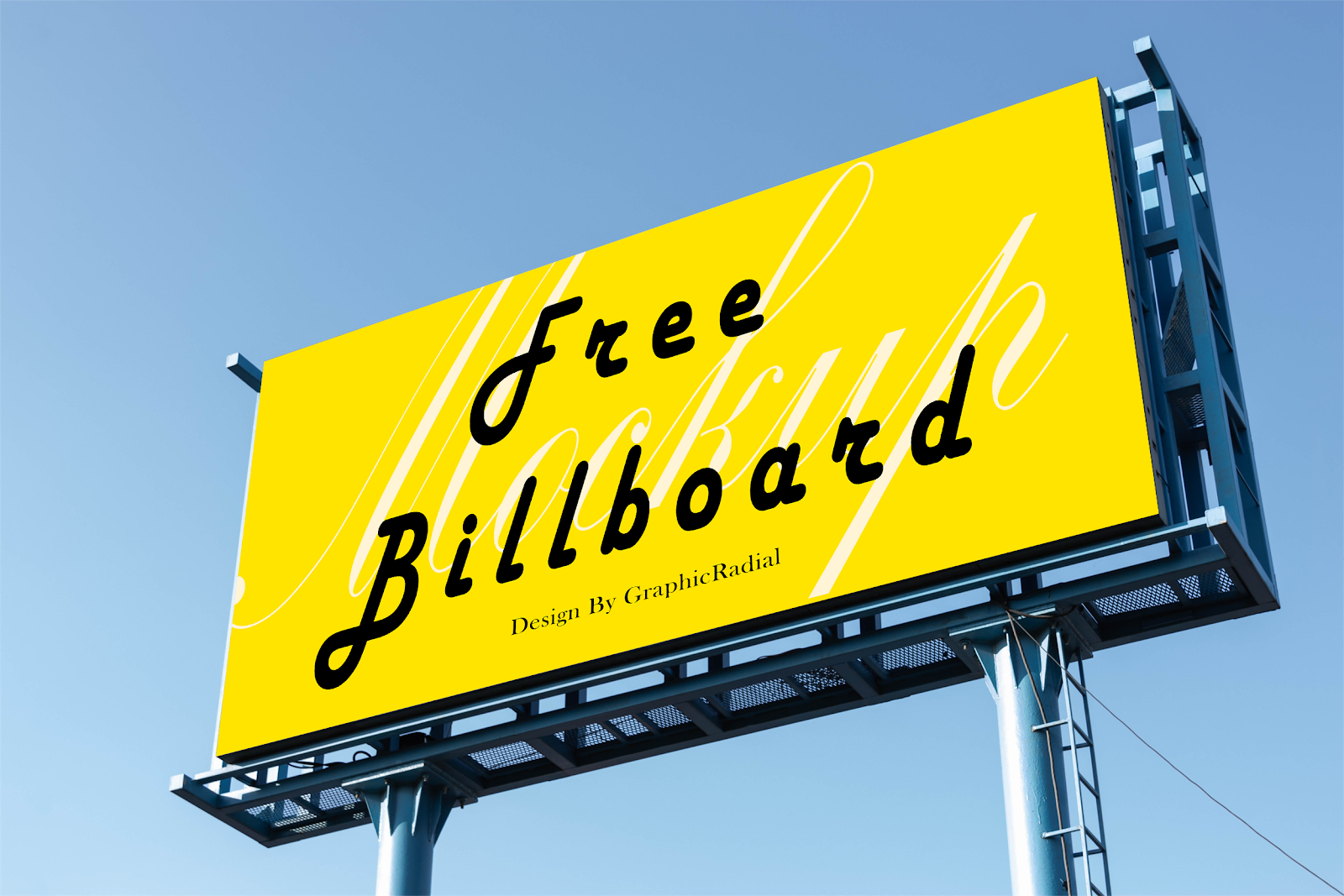 Bring your designs to life with branding, web, mobile, and print mockups in various styles. Free Billboard Mockup Psd