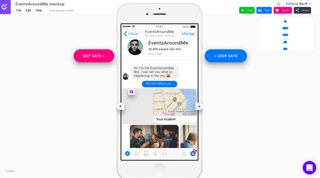 120+ realistic text to speech voices to create the perfect ai voiceover. How To Create An Interactive Chatbot Prototype By Vittorio Banfi Botsociety Blog Medium