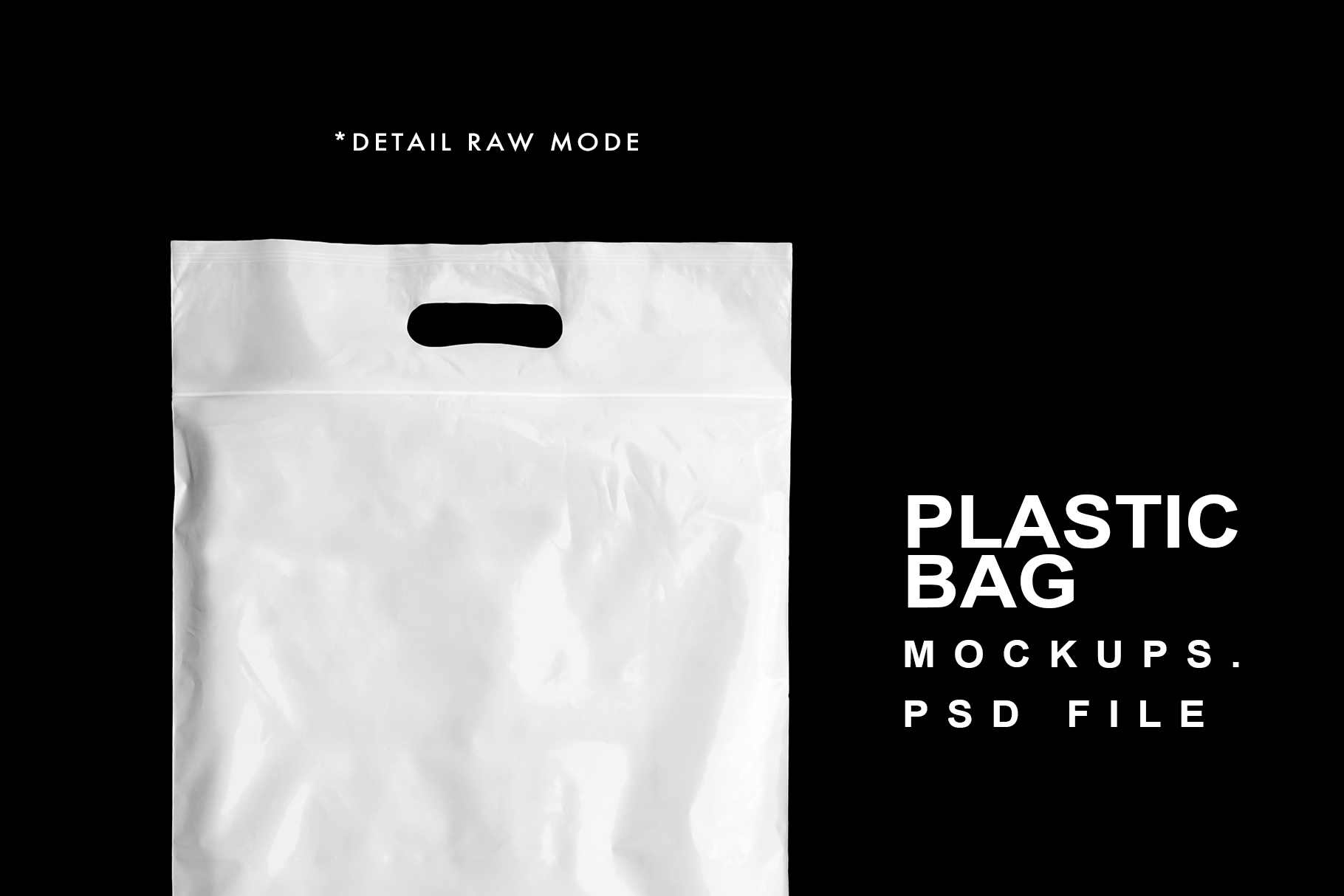 Free plastic jar psd mockup to present your packaging design in a photorealistic style. Free Download Plastic Bag Mockups Photoshop Template Psd File