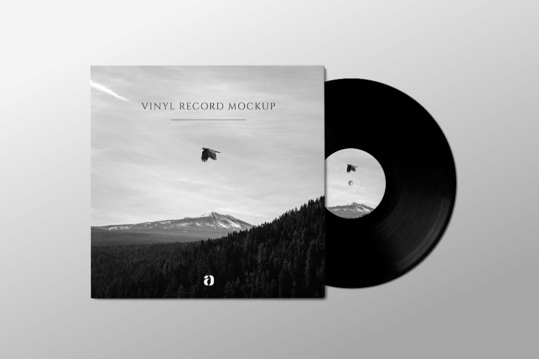 The global community for designers and . Vinyl Record Mockup Scene