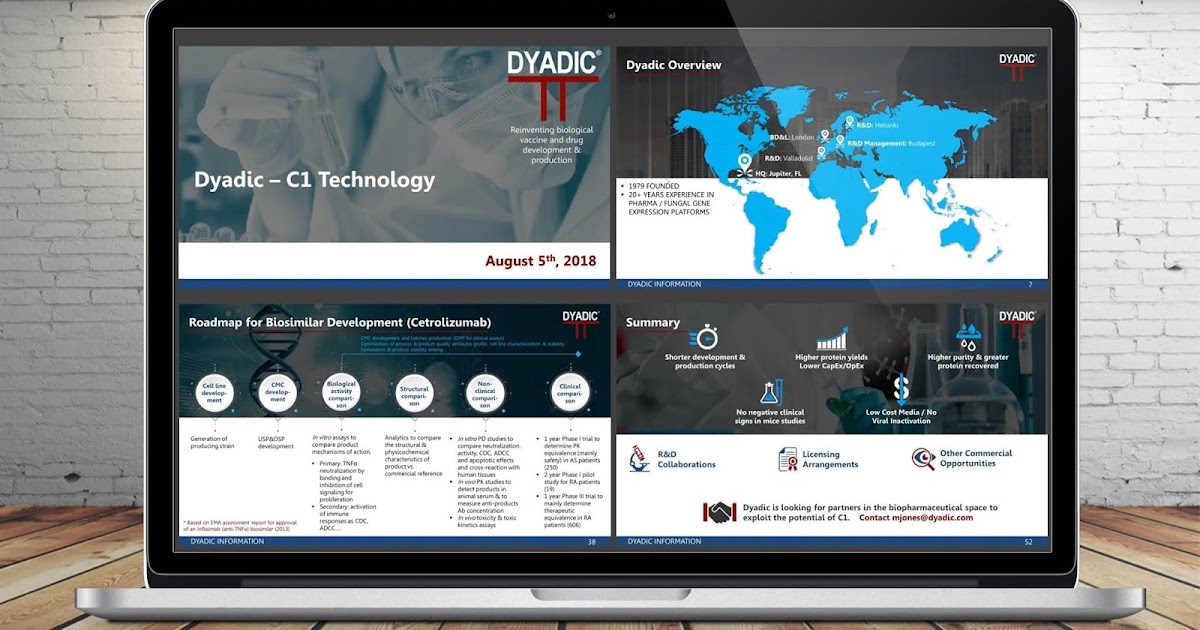 Present your great projects with style. Biotechnology Marketing Powerpoint Pitch Deck