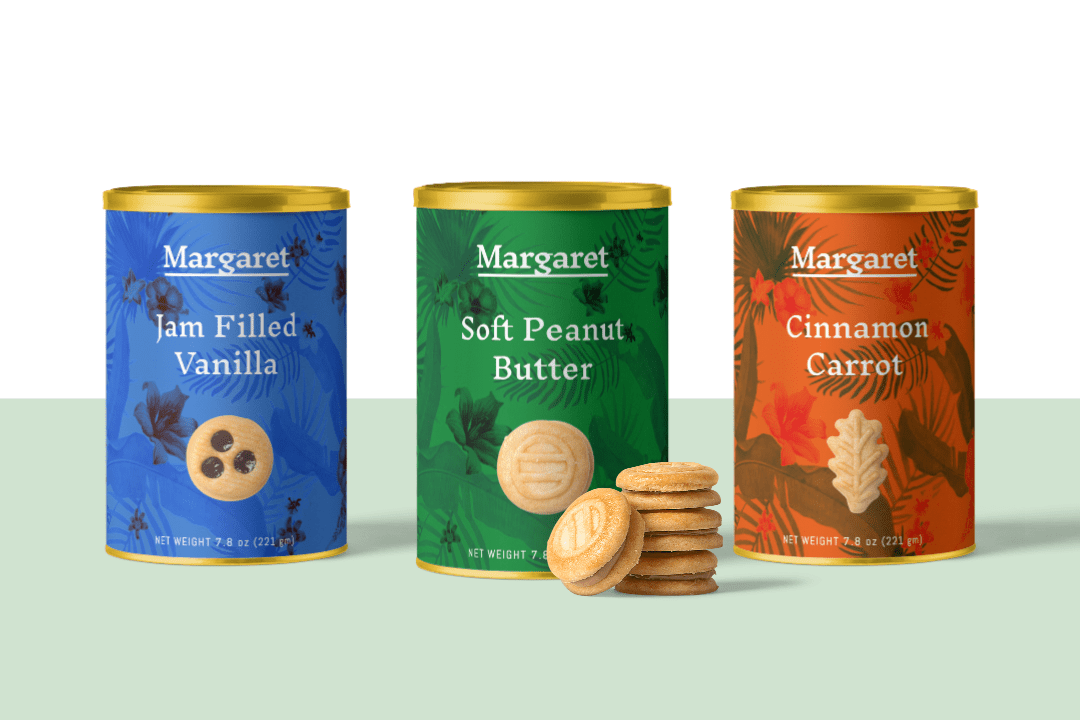 A professional biscuit packaging mockup which helps you showcase your package design, . Paper Tube Packaging Mockup Scene With Biscuits