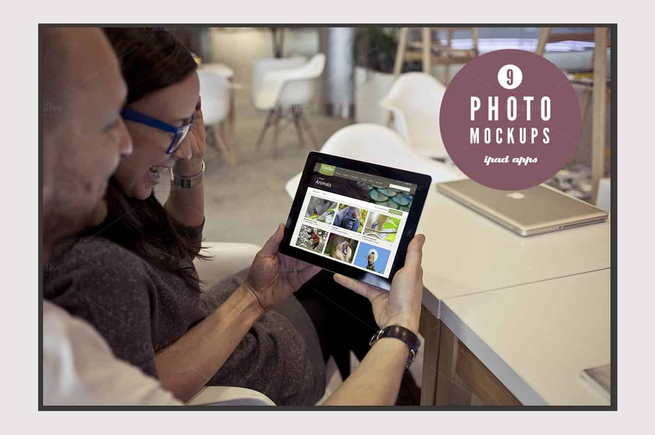 Ipad pro 9.7 white mockup free ipad mockup pro psd smart object white. Photoshop In Situ Mockups For Ipad Iphone And Desktop