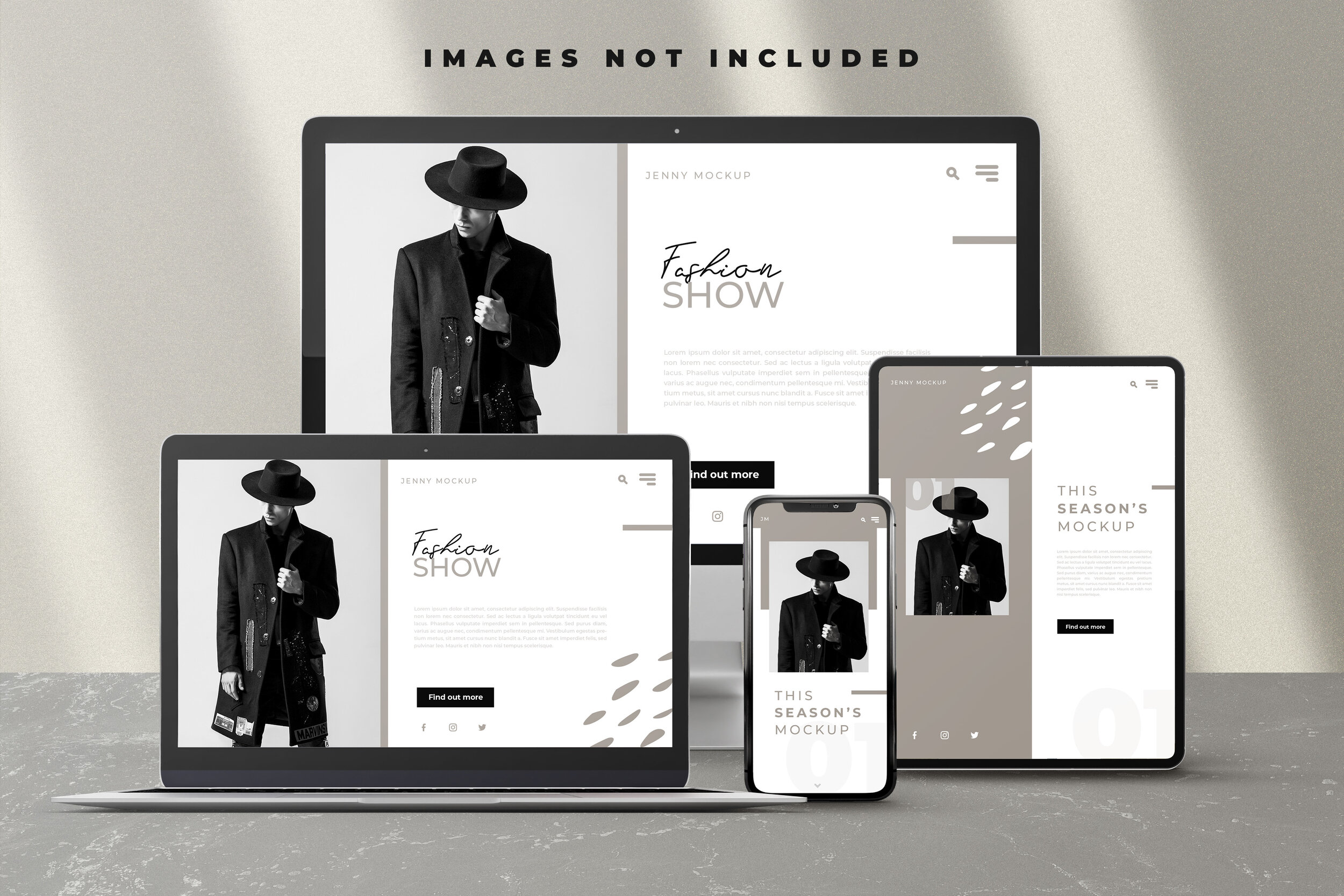 All mockup world is here. Freebies Andrew Pixel
