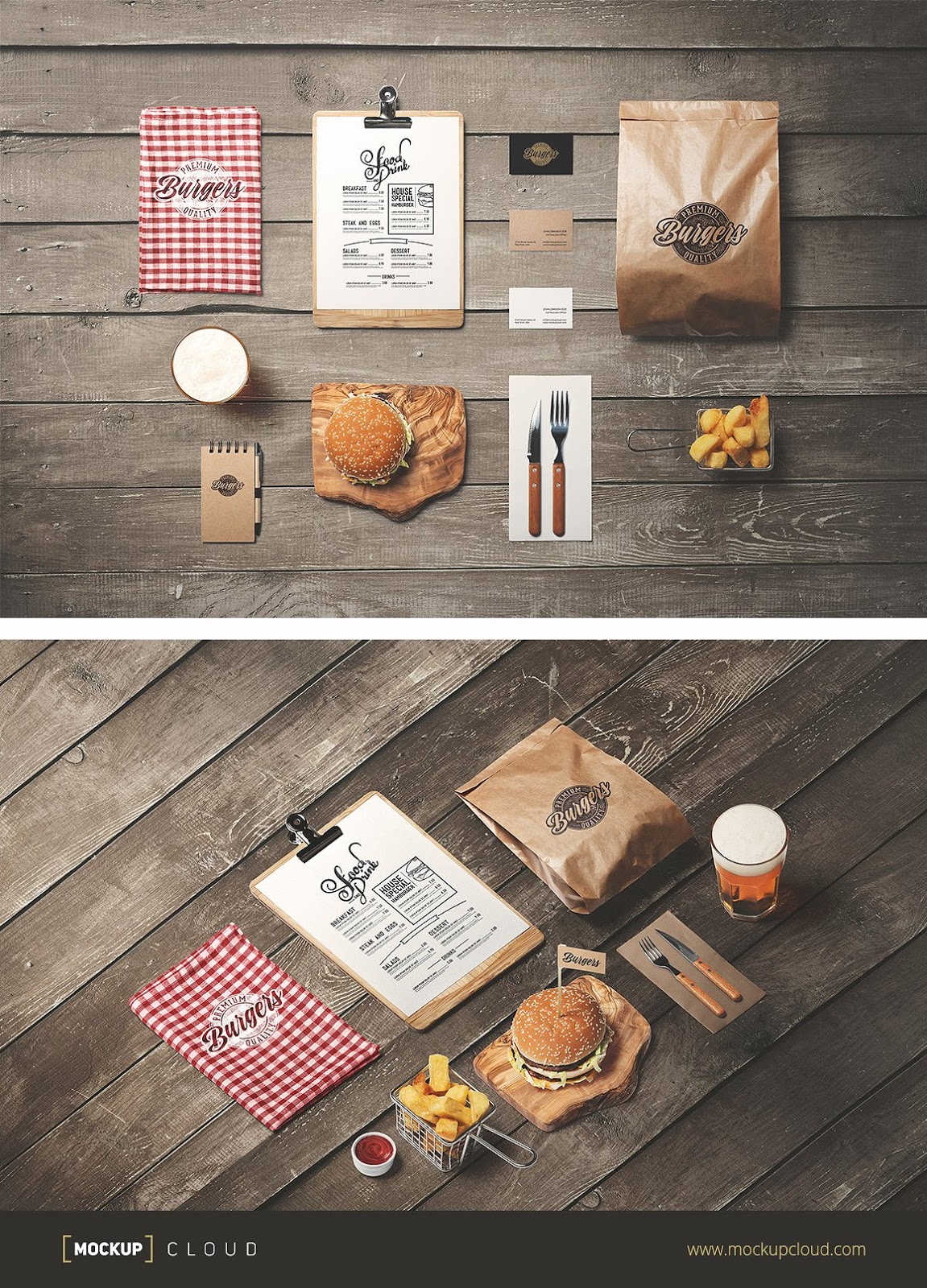 All these restaurant mockup psd are free as well as paid, so you can use them for your projects allways. 70 Best Restaurant Branding Mockup Templates Graphic Design Resources