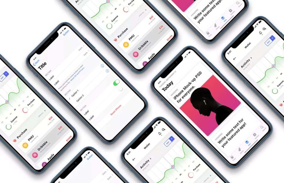It includes clay style, realistic mockups and flat design in different angles from . 42 Best Iphone X Iphone Xs Max Mockups For Free Download Psd Sketch Png By Trista Liu Hackernoon Com Medium