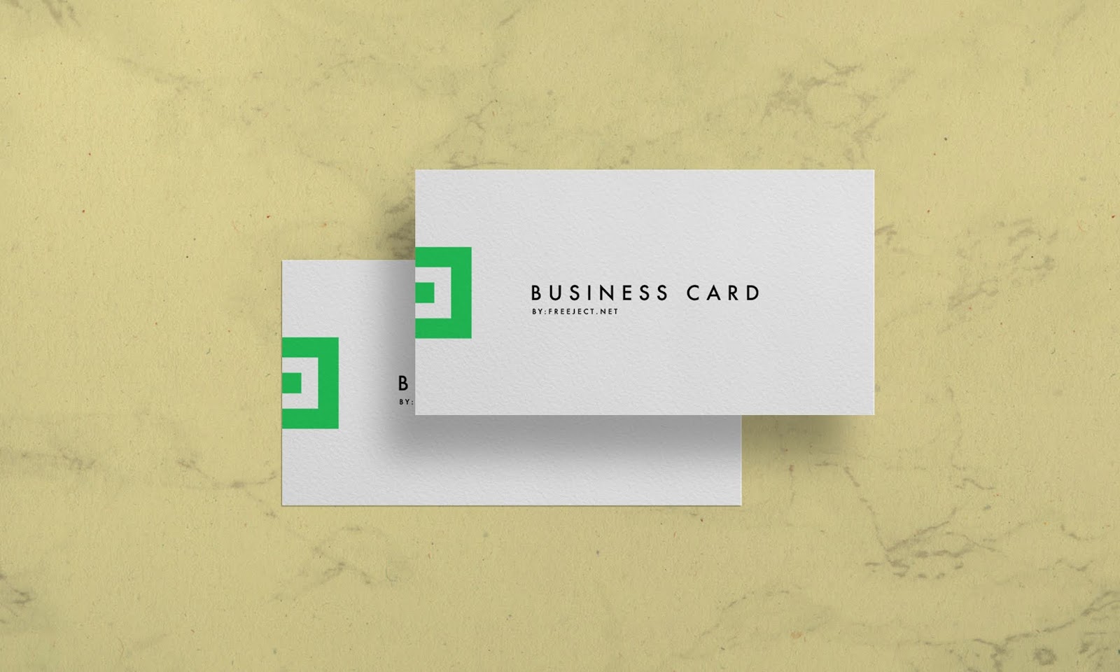 Picture is captured with a high depth macro shot fancy paper. Natural Paper Texture Business Card Mock Up Free Download Psd File