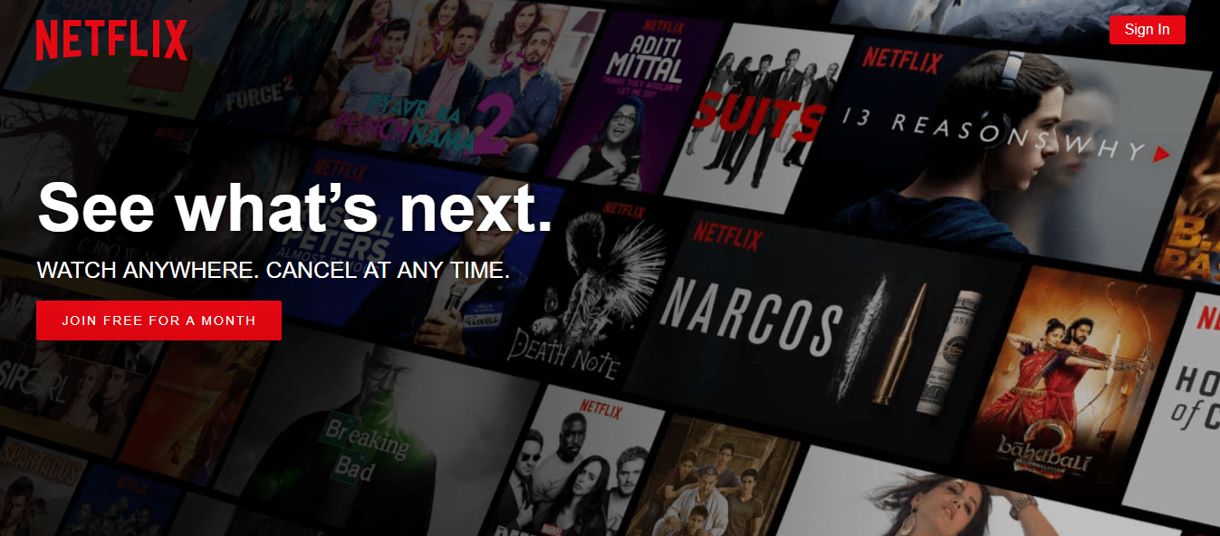 These can display text, images, dynamic compilations of relevant links or other elements. Building Mockups In Photoshop Netflix By Pooja Bhaumik Xxcode Medium