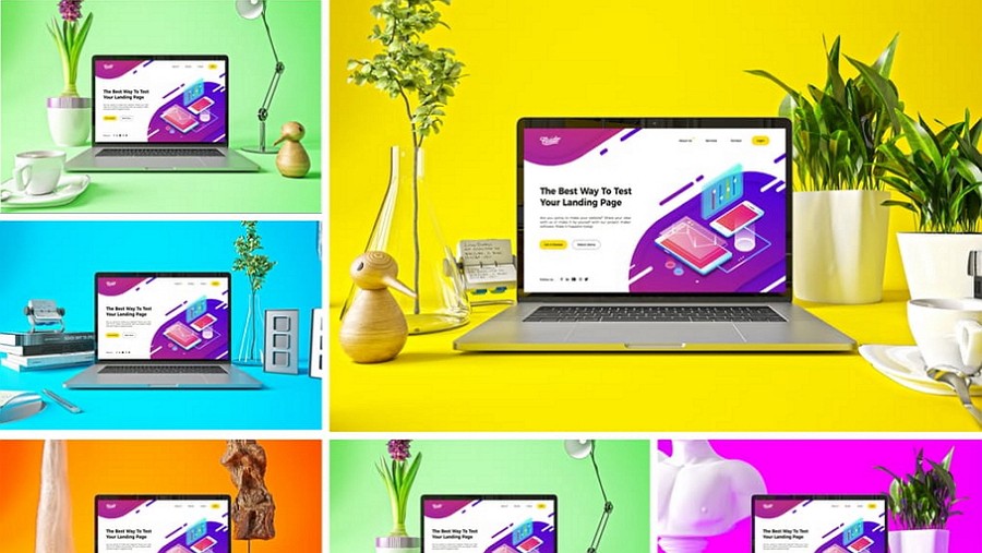 Free minimal white device mockups to showcase your responsive website design or app presentation in a photorealistic look. 25 Best Free Macbook Mockups To Create Perfect Web Portfolio Designs By Trista Liu Dsgnrs Medium