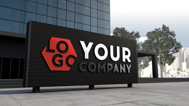 23+ Download Facade Logo Mockup&nbsp;Psd