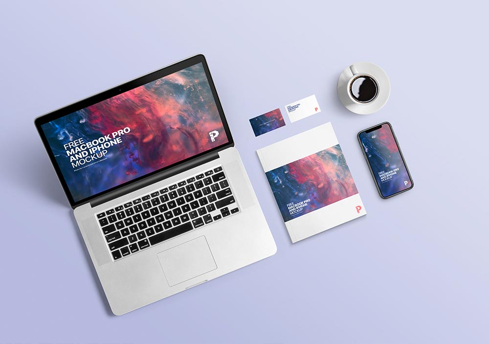 49+ Download Macbook And Iphone Mockup&nbsp;Psd