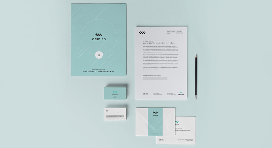 11+ Download Mockup Papeterie Free&nbsp;Psd