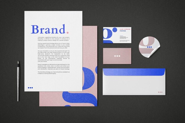 42+ Download Brand Identity Mockup Free&nbsp;Psd