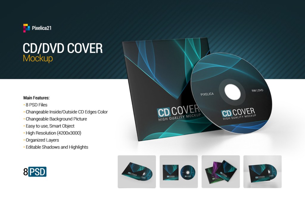 41+ Download Cd Booklet Mockup&nbsp;Psd