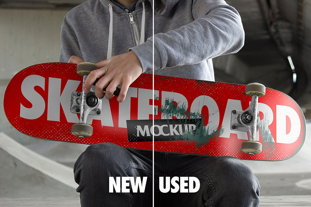 24+ Download Skateboard Mockup Psd&nbsp;Free