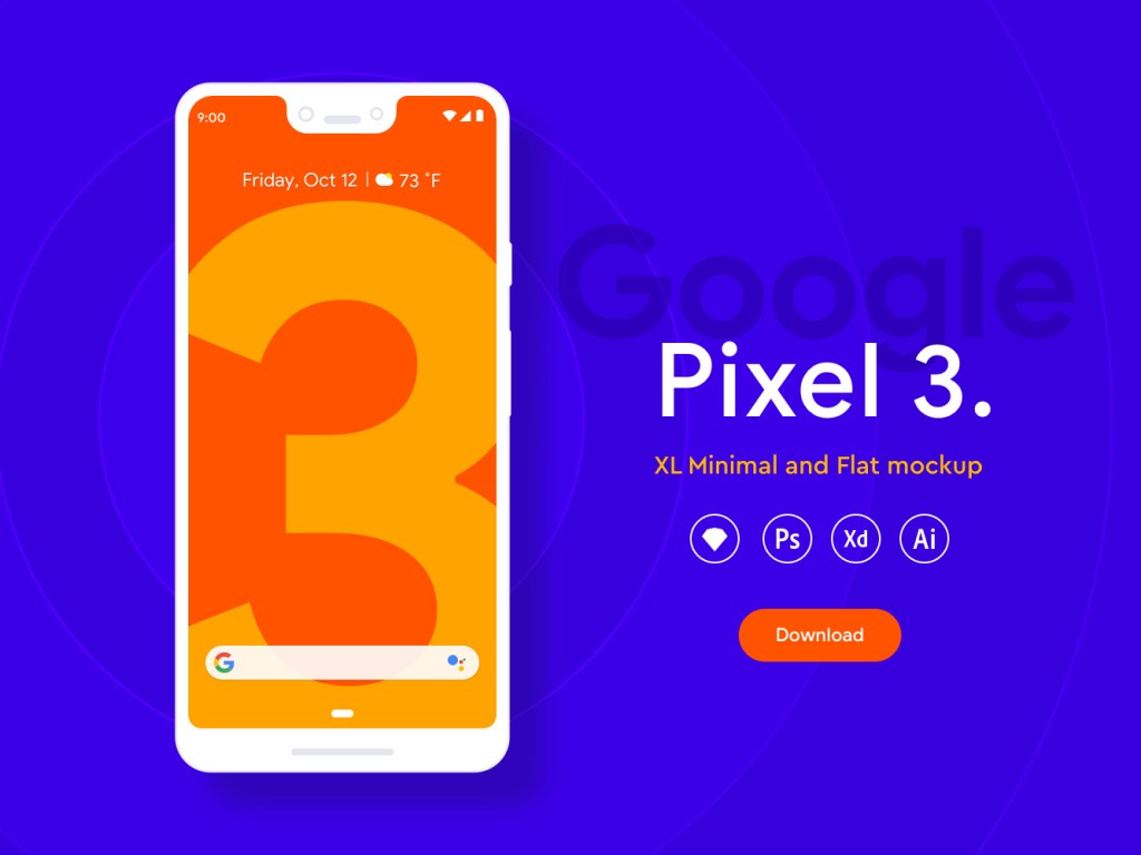 16+ Download Mockup Pixel 3&nbsp;Psd