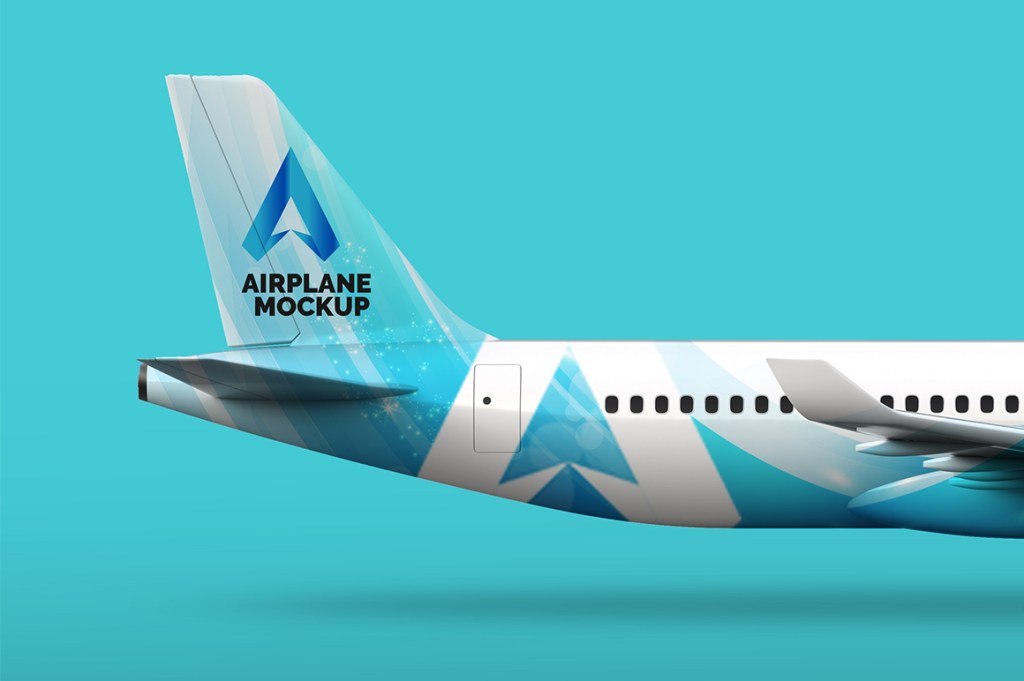 50+ Download Airplane Mockup Free&nbsp;Psd